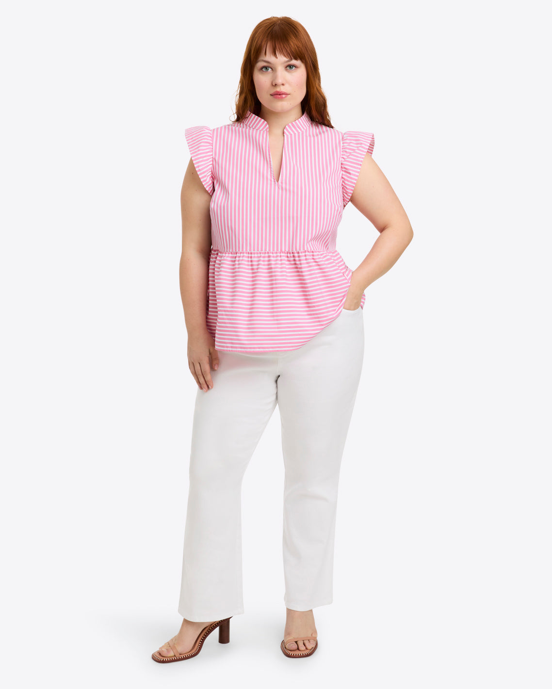 Penelope Top in Crisp Cotton